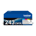 Brother Original TN-243CMYK Toner Multipack (Schwarz, Cyan, Magenta, Gelb)