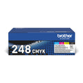 Brother Original TN-248VAL Toner Multipack (Schwarz, Cyan, Magenta, Gelb)