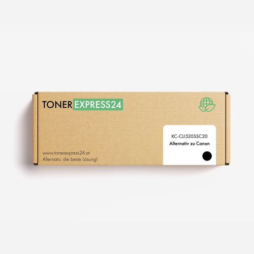 Alt. zu Canon CLI-521 Tinten Sparset (je4xFBK,BK,C,M,Y) 20 Stück mit Chip