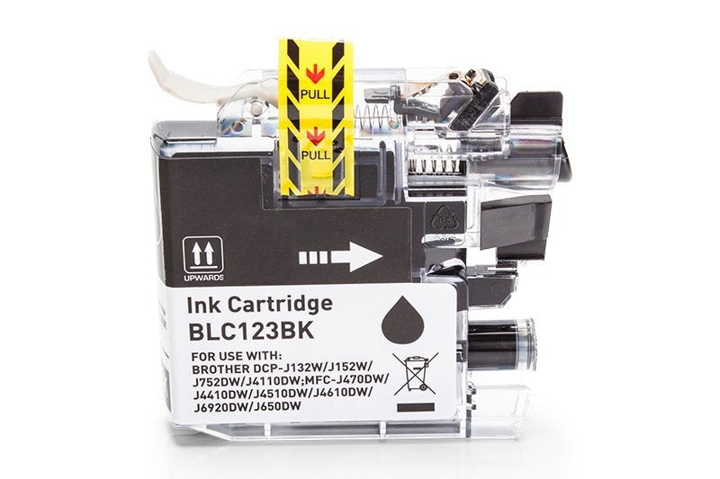 Alternativ zu Brother LC-123BK Tinte Schwarz
