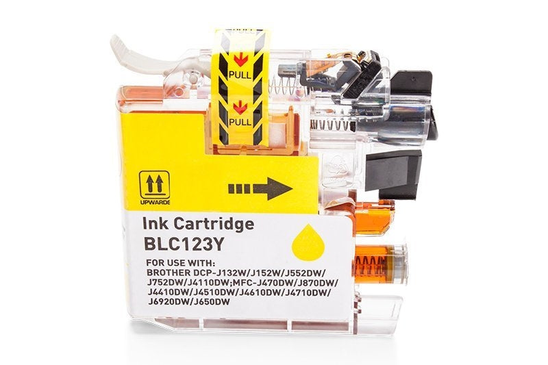 Alternativ zu Brother LC-123Y Tinte Gelb