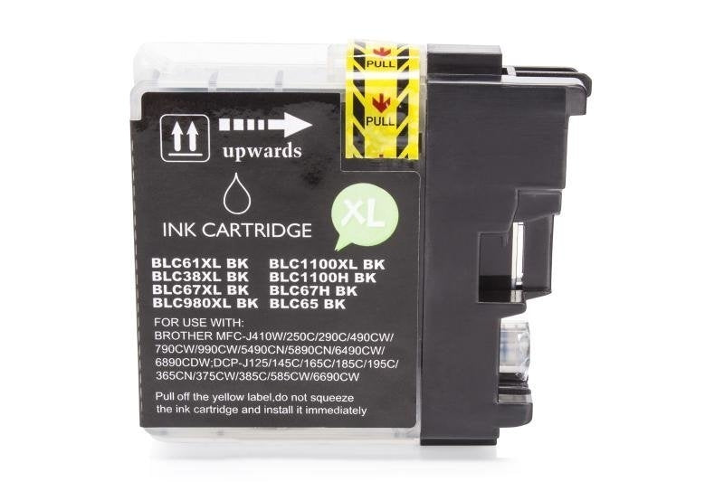 Alternativ zu Brother LC-980 BK Tinte Schwarz