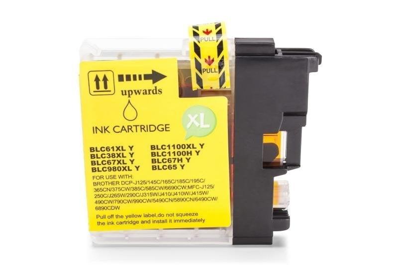 Alternativ zu Brother LC-980 Y Tinte Gelb