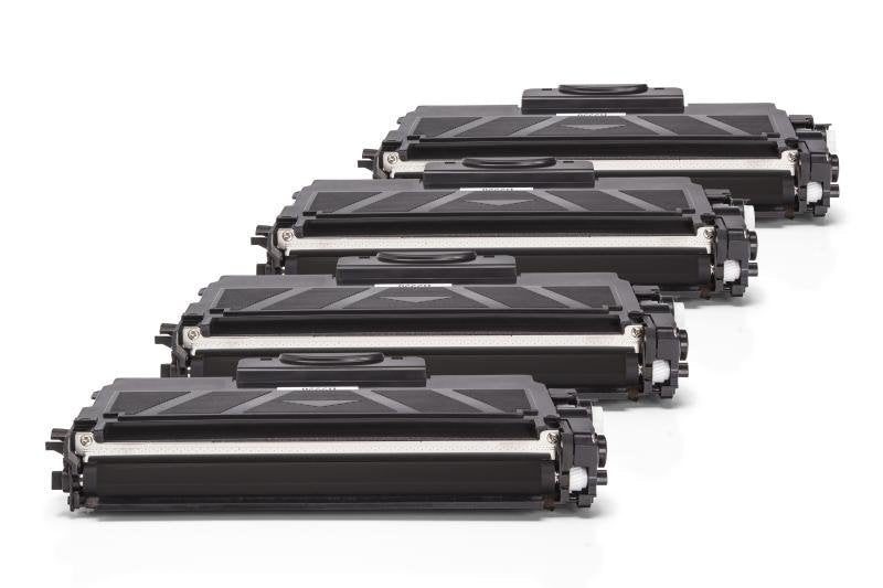 Alternativ zu Brother TN-2220 Toner Schwarz Sparset (4 Stück)