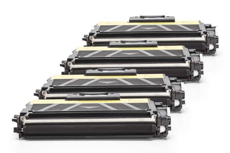 Alternativ zu Brother TN-2220 Toner Schwarz XXL Sparset (4 Stück)