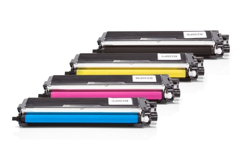 Alternativ zu Brother TN-230BK - TN-230Y Toner Sparset (Schwarz, Cyan, Magenta, Gelb)