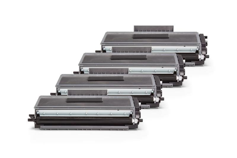 Alternativ zu Brother TN-3280 Toner Schwarz Sparset (4 Stück)