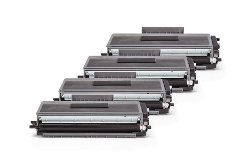 Alternativ zu Brother TN-3280 Toner Schwarz Sparset (4 Stück)