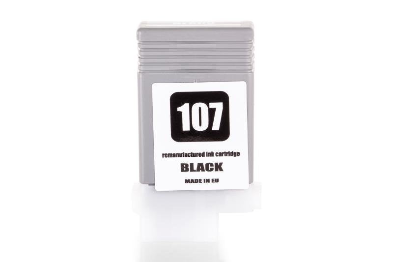 Alternativ zu Canon 6705B001 / PFI-107BK Tinte Schwarz