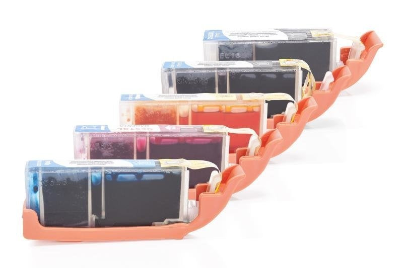 Alternativ zu Canon CLI-551 XL /PGI-550 XL Multipack (PBK,BK,C,M,Y) 5 Stück