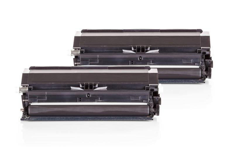 Alternativ zu Dell 593-10335 / PK941 Toner Schwarz Doppelpack