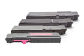 Alternativ zu Dell 593-BBBQ - 593-BBBR / Y5CW4 Toner Sparset 4 Stk. (Schwarz, Cyan, Magenta, Gelb)