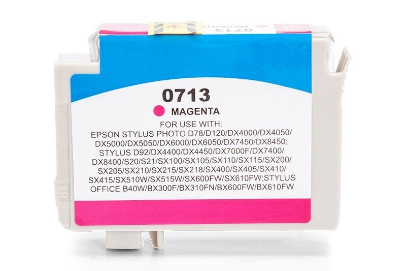 Alternativ zu Epson C13T07134010 / C13T07134012 / T0713 Tinte Magenta