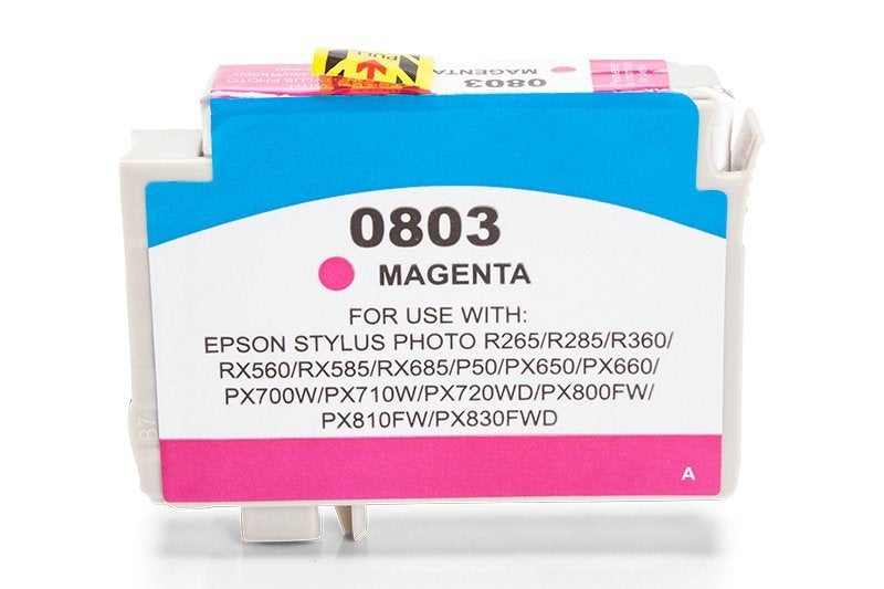 Alternativ zu Epson C13T08034010 / T0803 Tinte Magenta