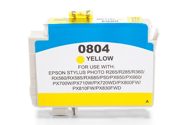 Alternativ zu Epson C13T08044010 / T0804 Tinte Gelb