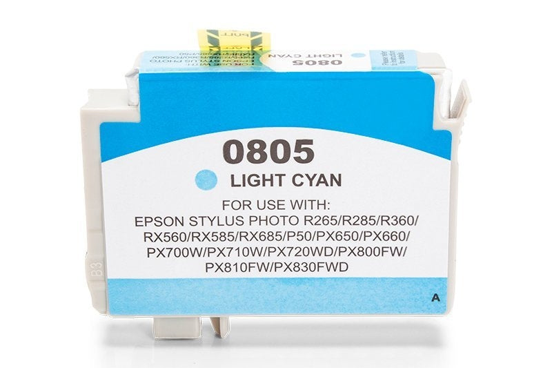 Alternativ zu Epson C13T08054010 / T0805 Tinte Light Cyan