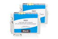 Alternativ zu Epson C13T16314010 / C13T16314012 / T1631 Tinte Doppelpack Schwarz