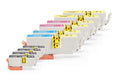 Alternativ zu Epson C13T26364010 / C13T26364012 / 26 XL Multipack (4xBK, je 2xC,M,Y) 10 Stück