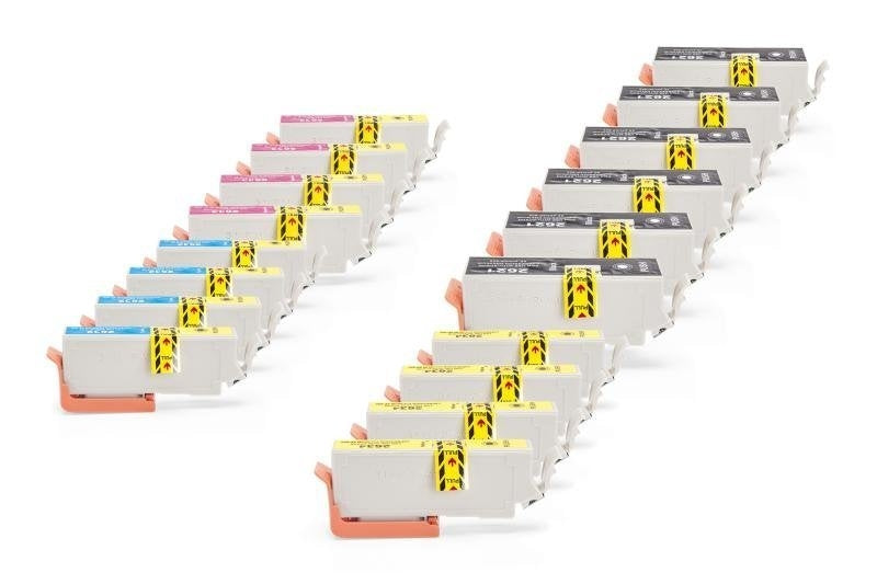 Alternativ zu Epson C13T26364010 / C13T26364012 / 26 XL Multipack (6xBK, je 4xC,M,Y) 18 Stück