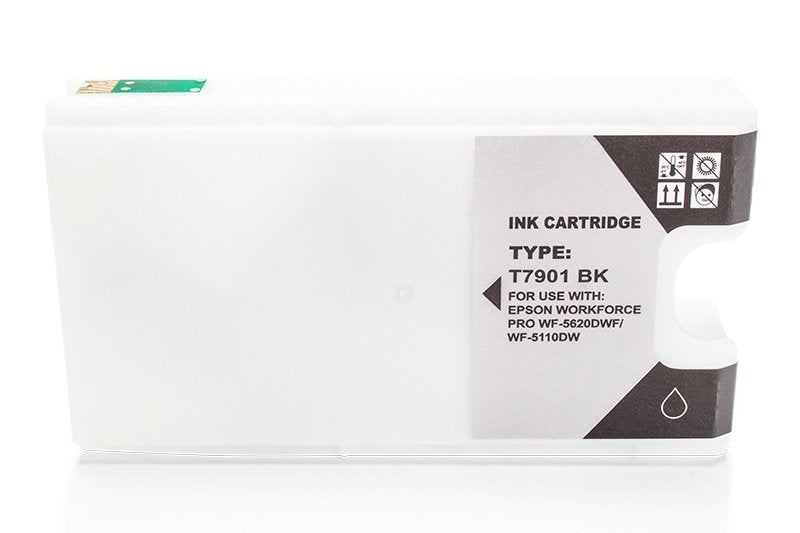 Alternativ zu Epson C13T79014010 / 79 XL Tinte Schwarz