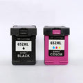 Alternativ zu HP 652 Tinte Color XL , Schwarz XL set