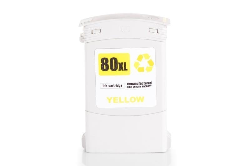 Alternativ zu HP C4848A / Nr 80 Tinte Gelb