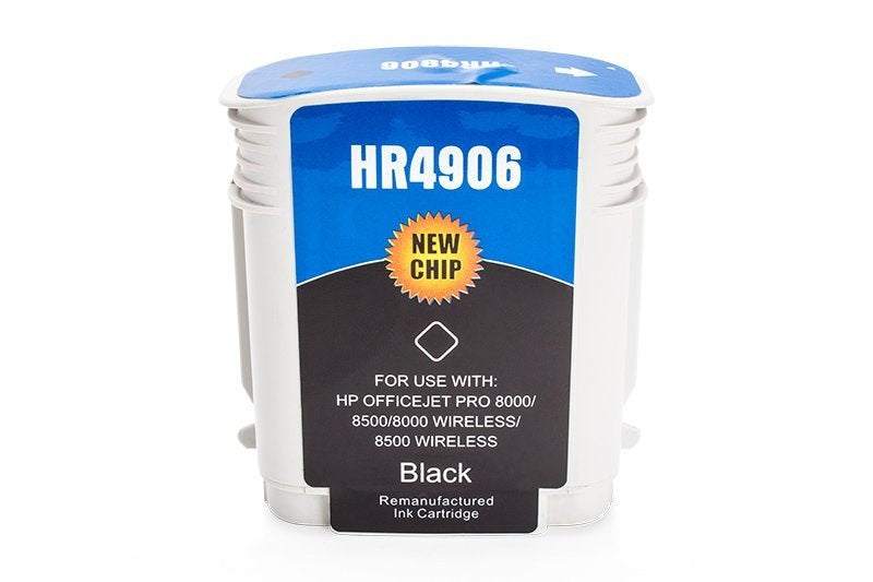 Alternativ zu HP C4906AE / Nr. 940 XL Tinte Schwarz (mit Chip)