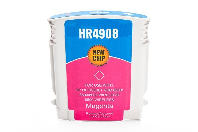 Alternativ zu HP C4908AE / Nr 940 XL Tinte Magenta (mit Chip)