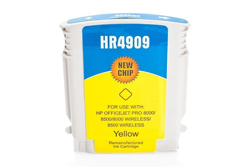 Alternativ zu HP C4909AE / Nr. 940 XL Tinte Gelb (mit Chip)