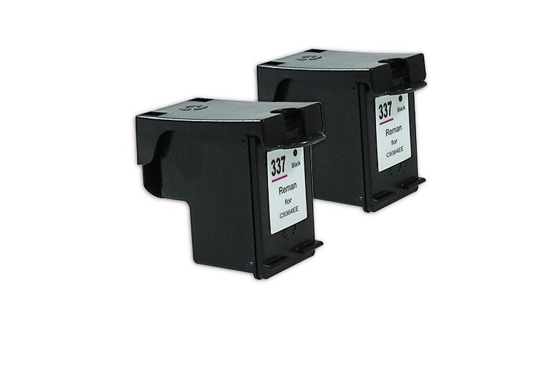 Alternativ zu HP C9364EE / Nr 337 Tinte Schwarz Doppelpack