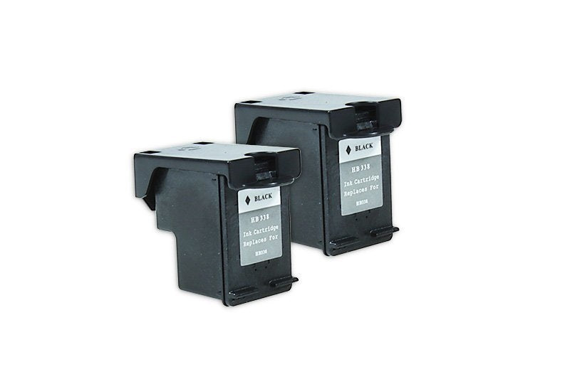 Alternativ zu HP CB331EE / Nr 338 Tinte Schwarz (Doppelpack)