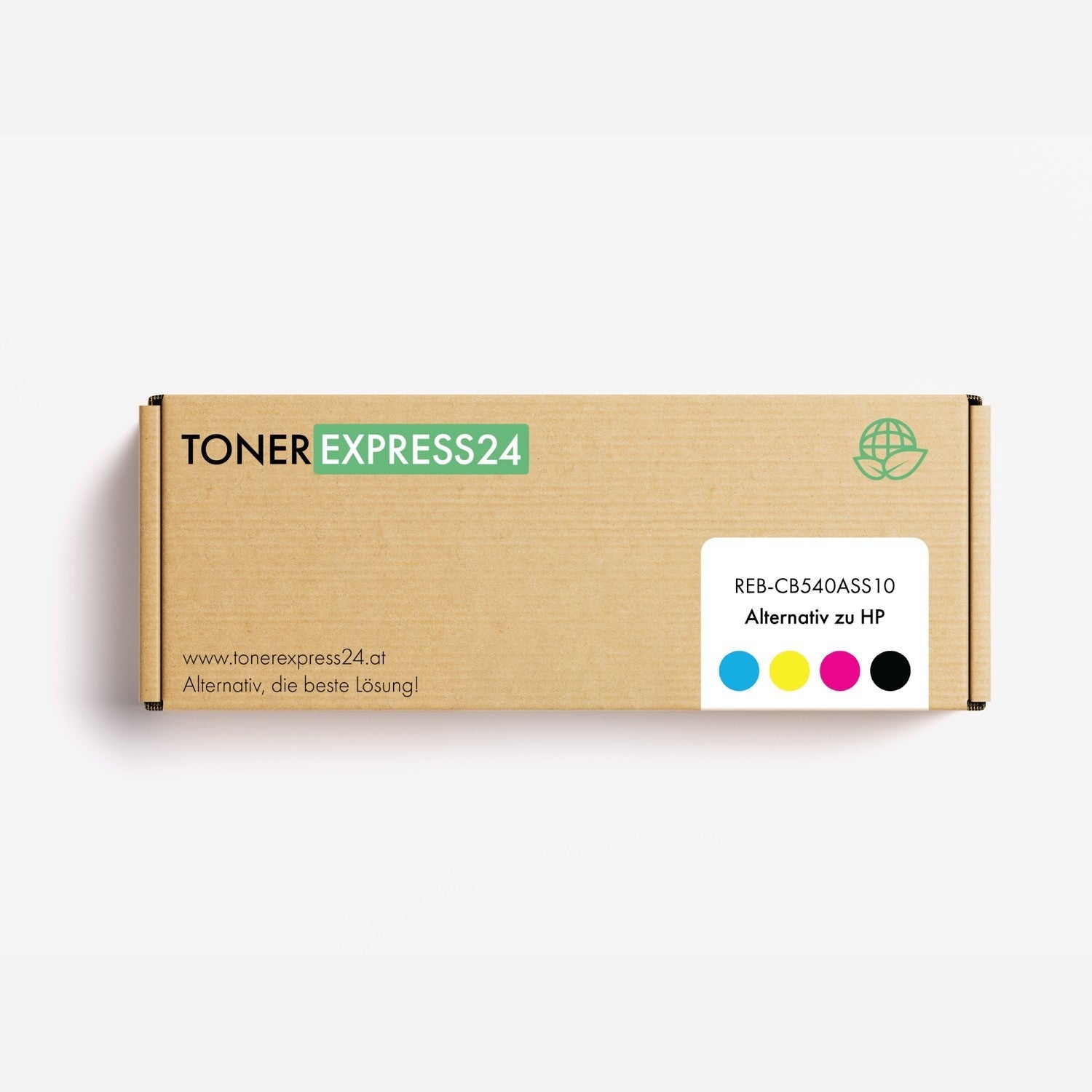 Alternativ zu HP CB540A-CB543A Toner Sparset (4xBK,je 2xC,M,Y) 10 Stück