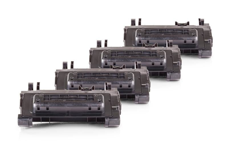 Alternativ zu HP CC364A Toner Schwarz Sparset (4 Stück)