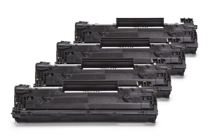 Alternativ zu HP CE278A Toner Schwarz Sparset (4 Stück)