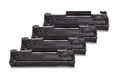 Alternativ zu HP CE285A Toner Schwarz Sparset (4 Stück)