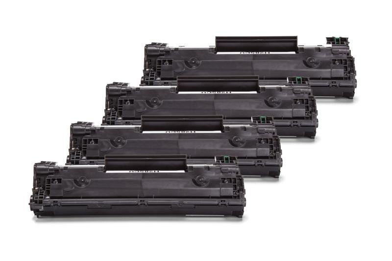 Alternativ zu HP CE285A Toner Schwarz Sparset (4 Stück)