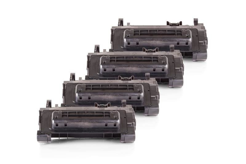Alternativ zu HP CE390A Toner Schwarz Sparset (4 Stück)
