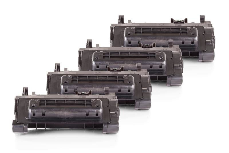 Alternativ zu HP CE390A Toner Schwarz Sparset (4 Stück)