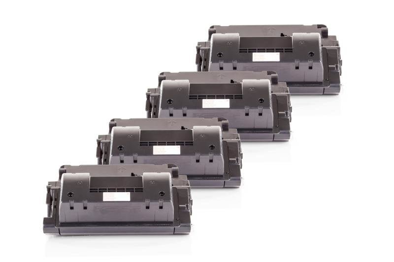 Alternativ zu HP CE390X Toner Schwarz Sparset (4 Stück)