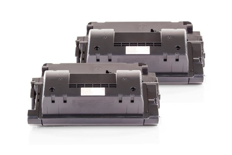 Alternativ zu HP CE390XD / 90X Toner Schwarz Doppelpack