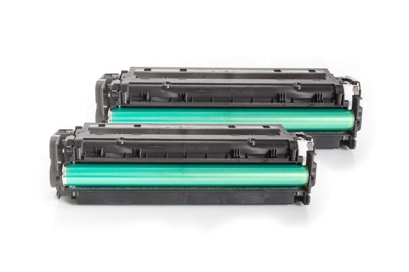 Alternativ zu HP CE410X / 305X Toner Doppelpack Schwarz