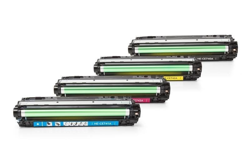 Alternativ zu HP CE740A - CE743A Toner Sparset (BK,C,M,Y) 4 Stück