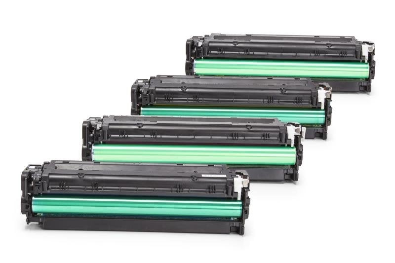 Alternativ zu HP CF380X - CF383A Toner Sparset (Schwarz, Cyan, Magenta, Gelb)