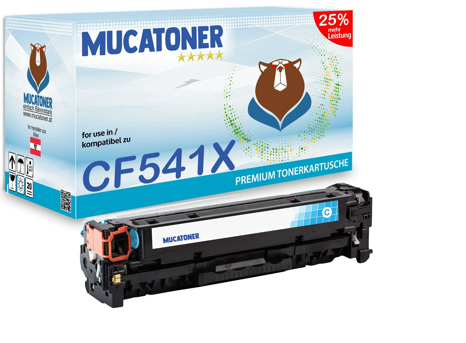 Alternativ zu HP CF541X (203X) Toner Cyan