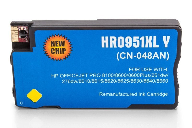 Alternativ zu HP CN048AE / 951XL Tinte Gelb