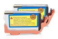 Alternativ zu HP CN684EE / Nr 364 XL Tinte Schwarz (2 Stück mit Chip)