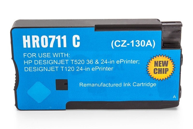 Alternativ zu HP CZ130A / 711 Tinte Cyan
