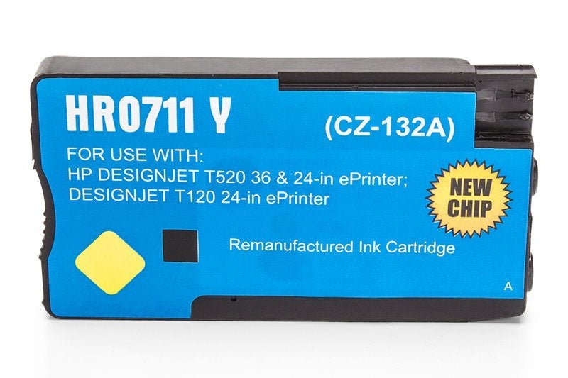 Alternativ zu HP CZ132A / 711 Tinte Gelb