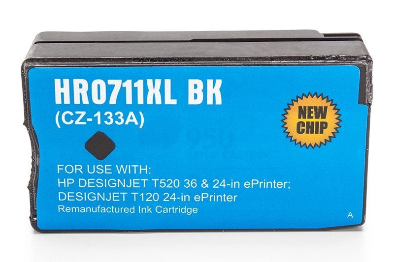 Alternativ zu HP / CZ133A / 711 / Tinte Schwarz