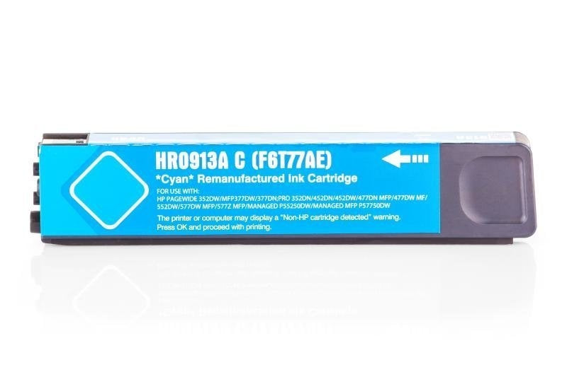 Alternativ zu HP F6T77AE / 913A Tinte Cyan